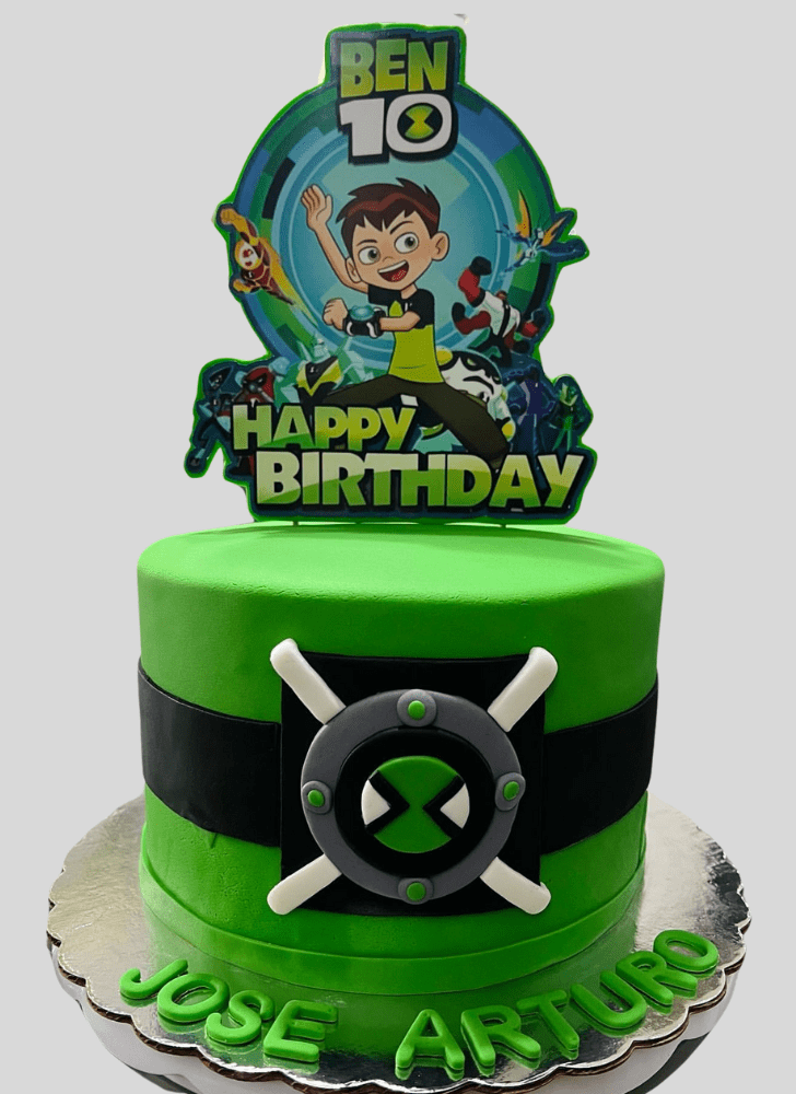 Enticing Ben 10 Cake