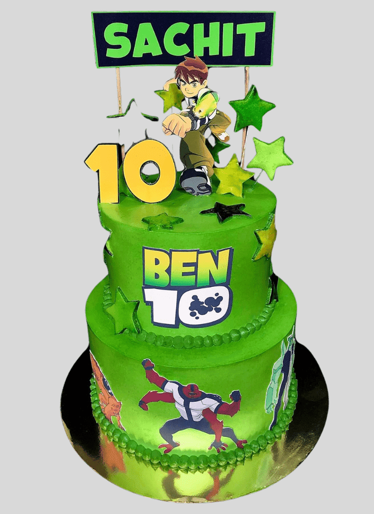 Fascinating Ben 10 Cake