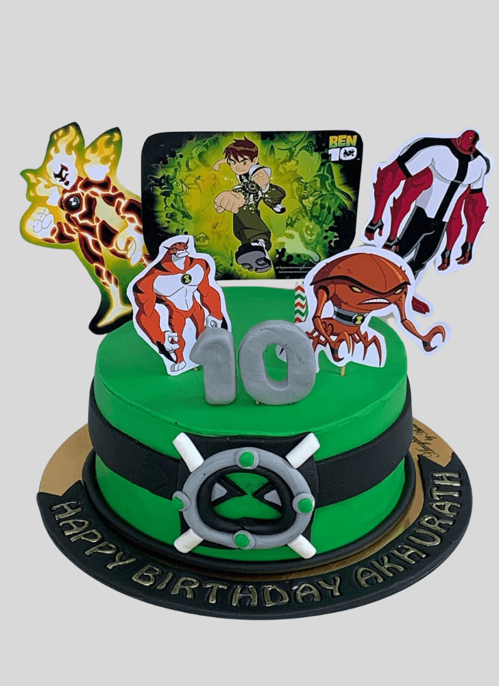 Graceful Ben 10 Cake