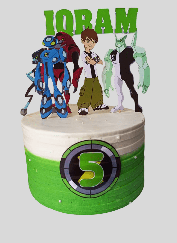 Handsome Ben 10 Cake