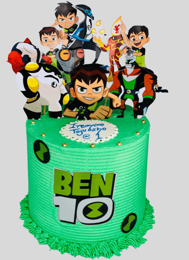 Ideal Ben 10 Cake