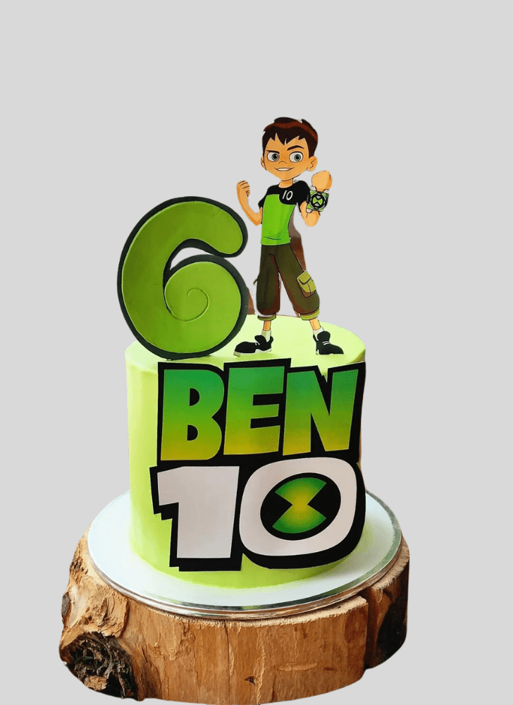 Inviting Ben 10 Cake