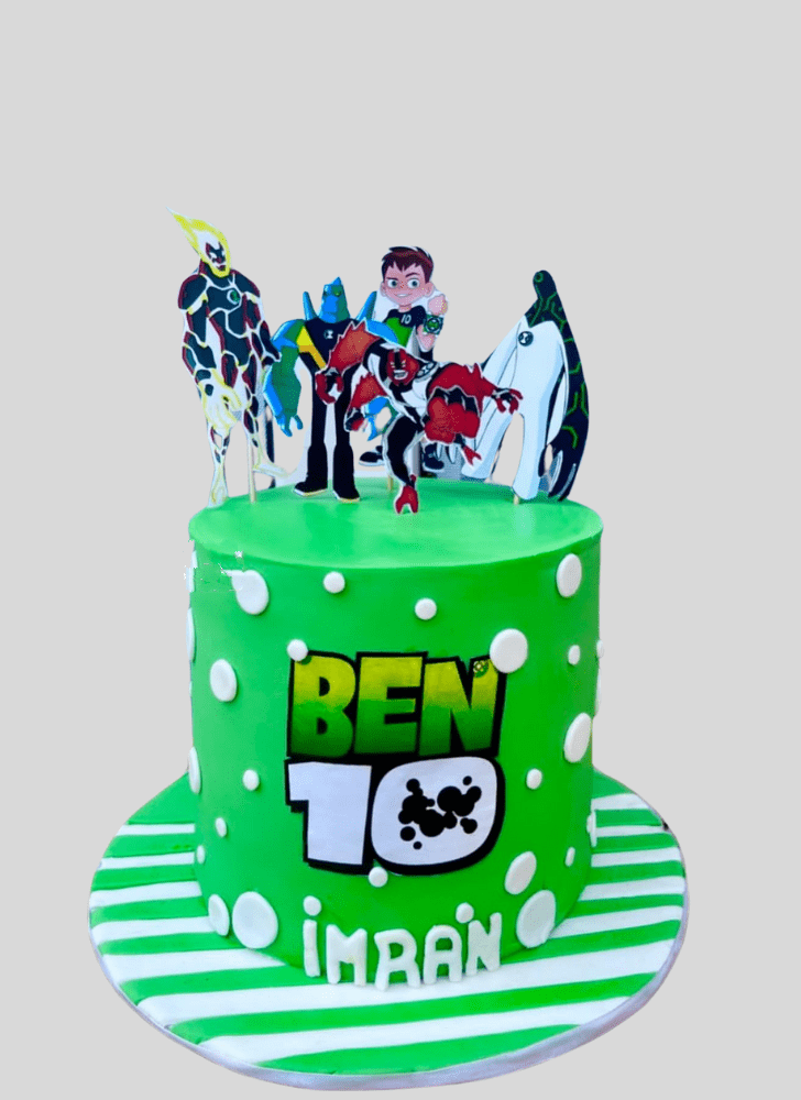 Pretty Ben 10 Cake