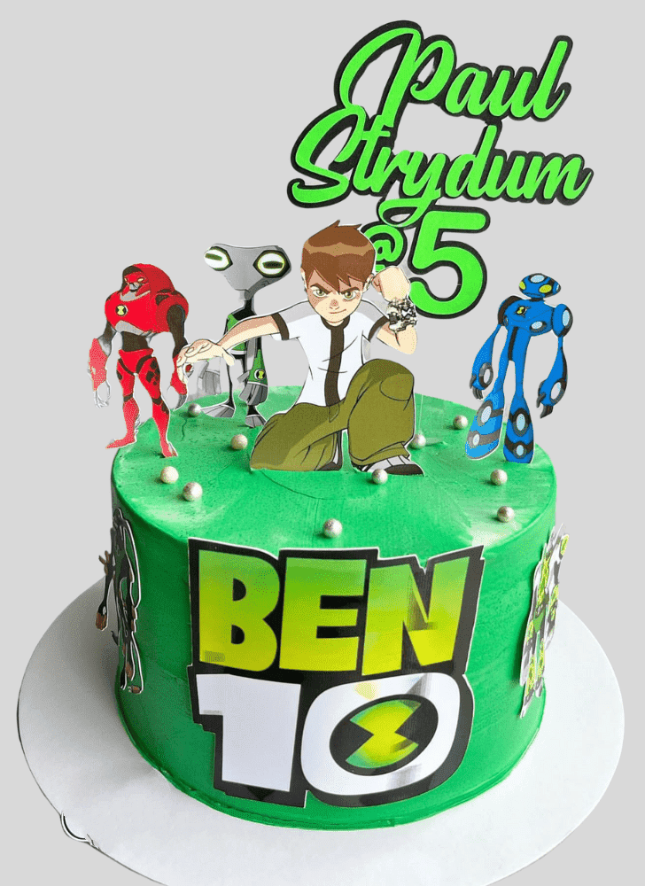 Wonderful Ben 10 Cake Design