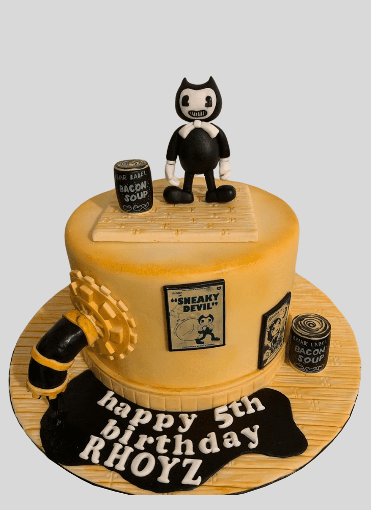 Handsome Bendy Cake