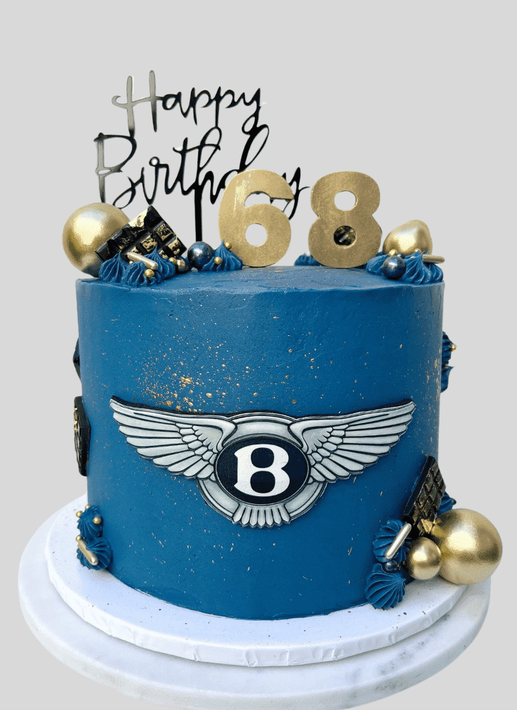 Adorable Bentley Cake