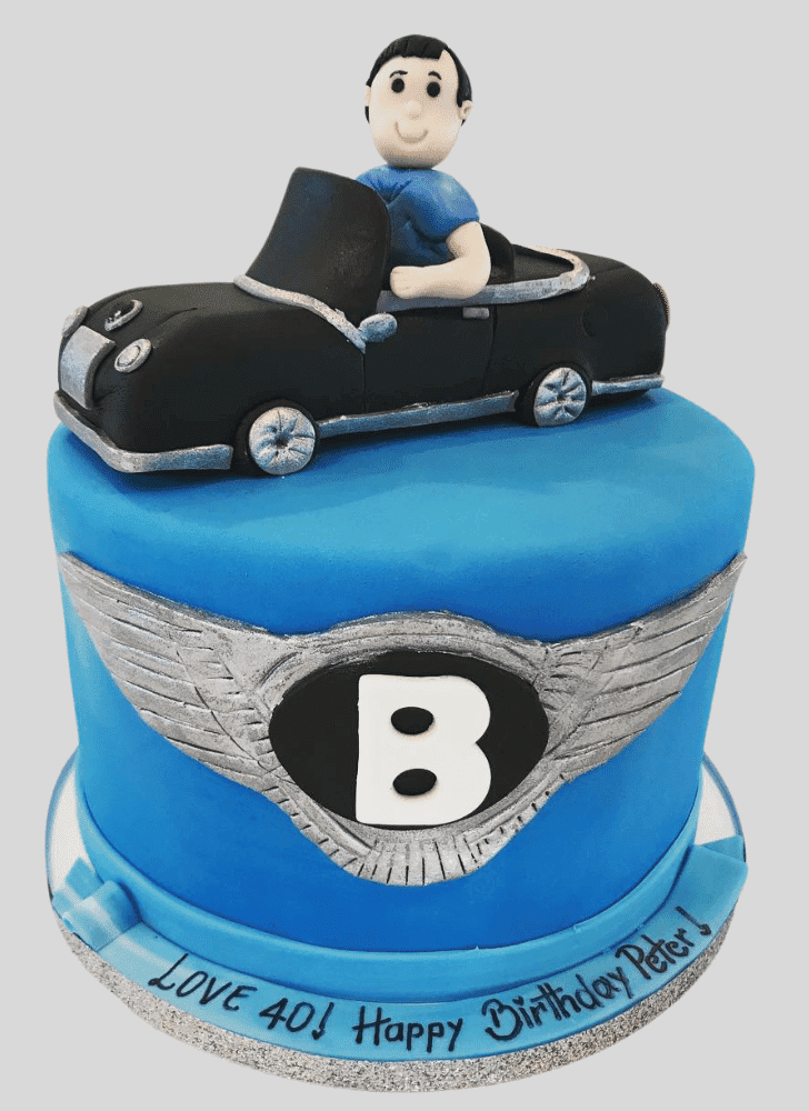 Elegant Bentley Cake