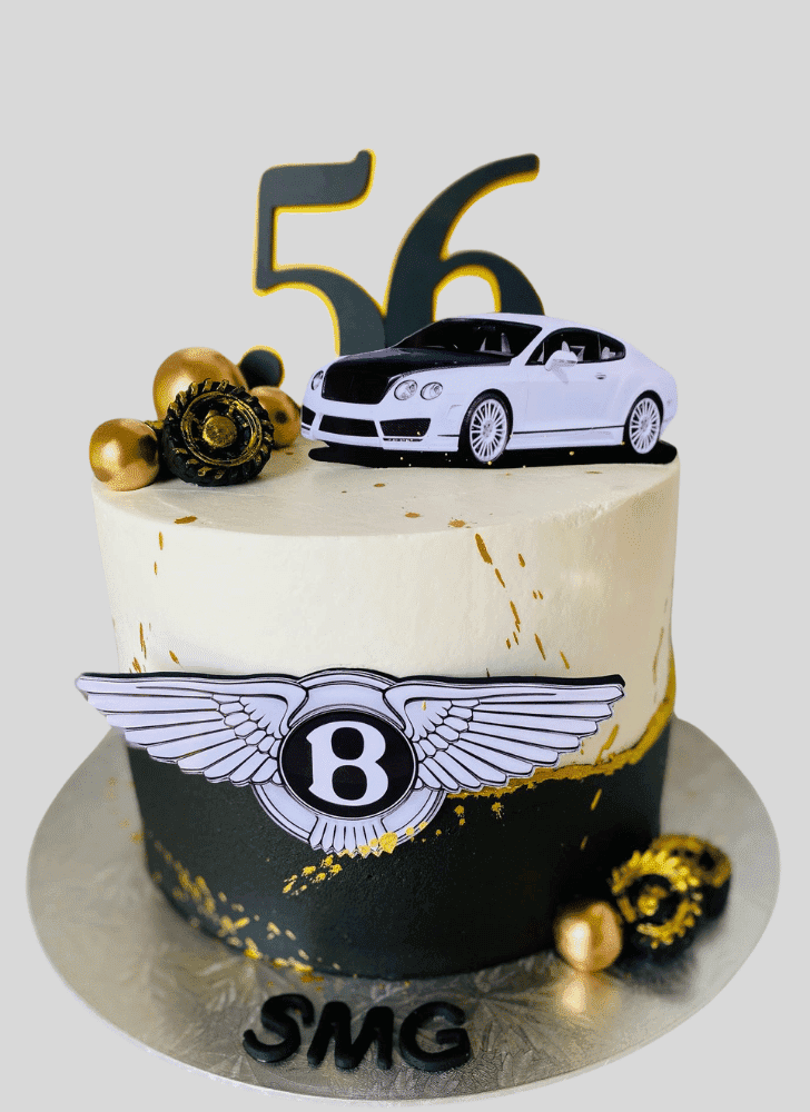 Inviting Bentley Cake