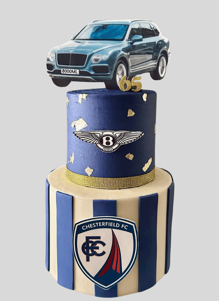 Slightly Bentley Cake