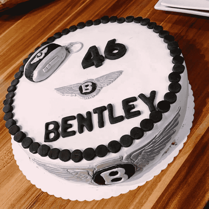 Dazzling Bentley Cake