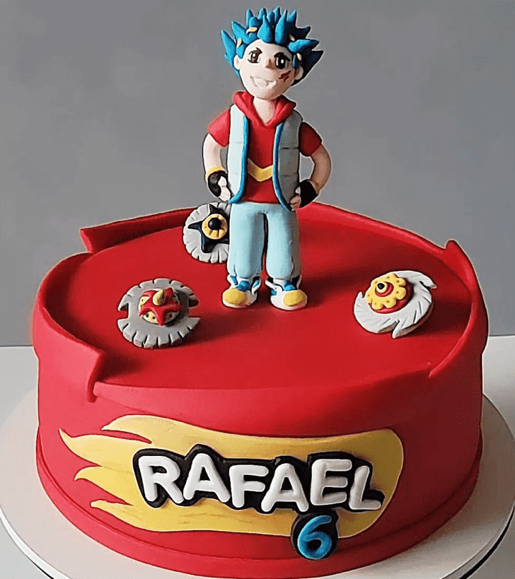 Excellent Beyblade Cake