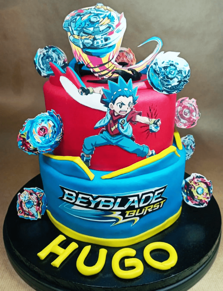 Exquisite Beyblade Cake