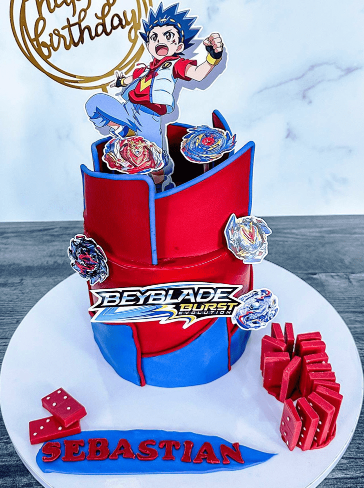 Fair Beyblade Cake