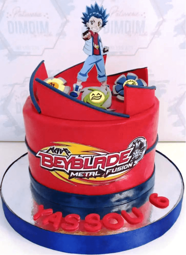 Gorgeous Beyblade Cake