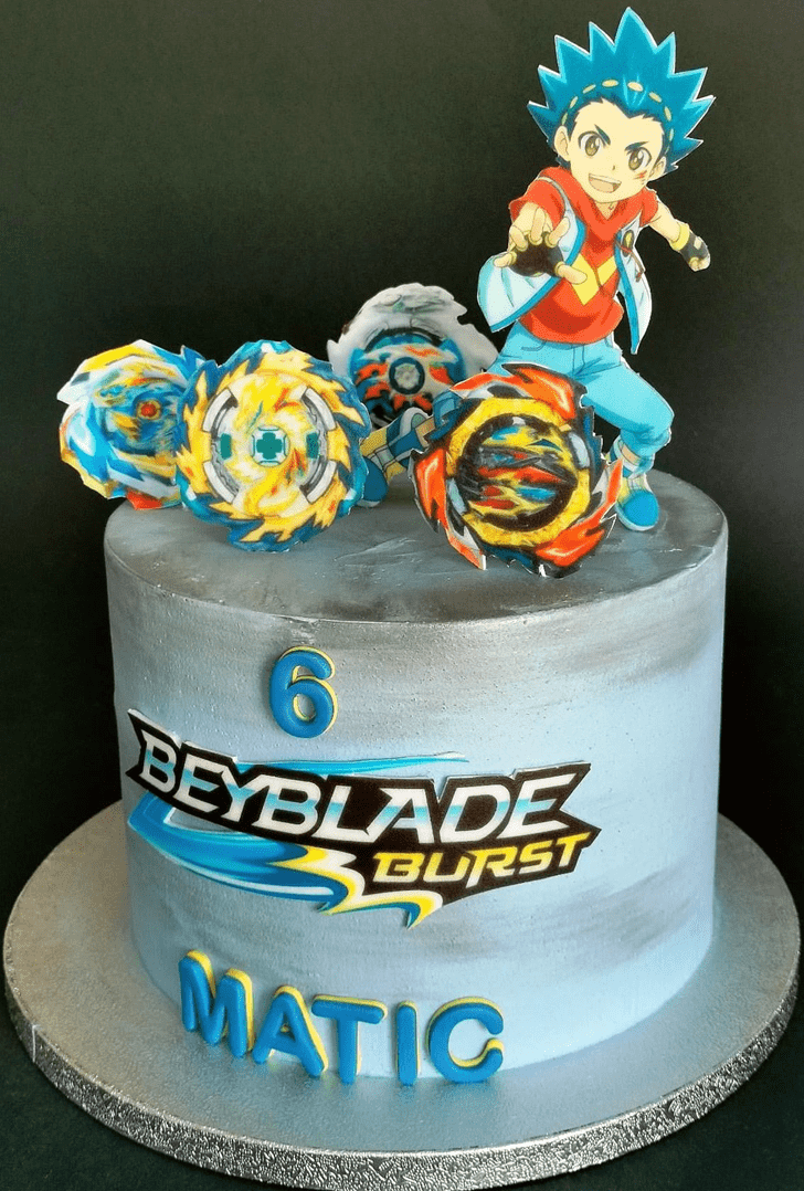Handsome Beyblade Cake