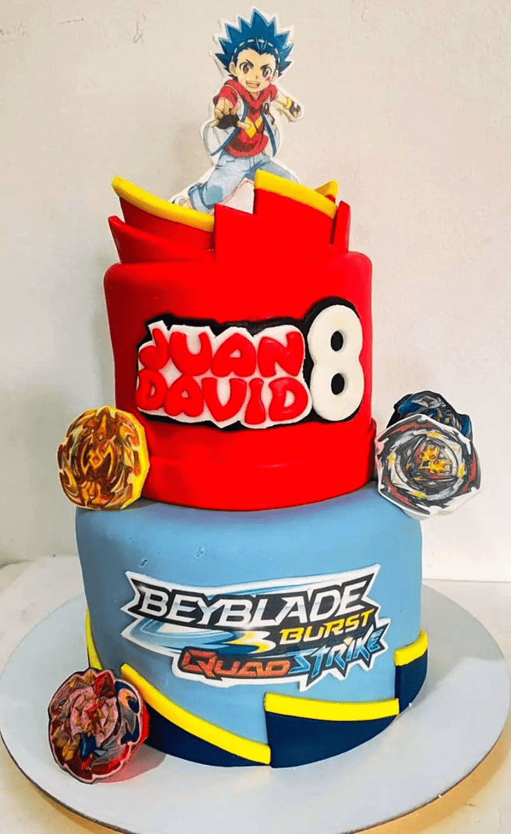 Ideal Beyblade Cake
