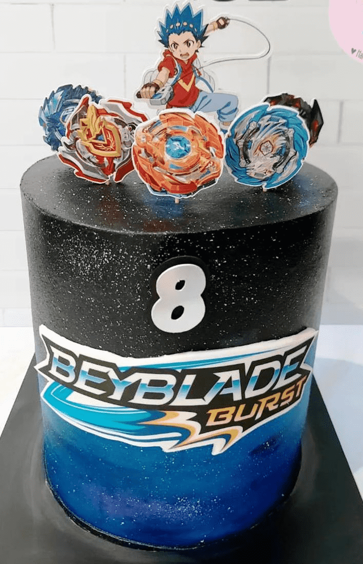 Lovely Beyblade Cake Design