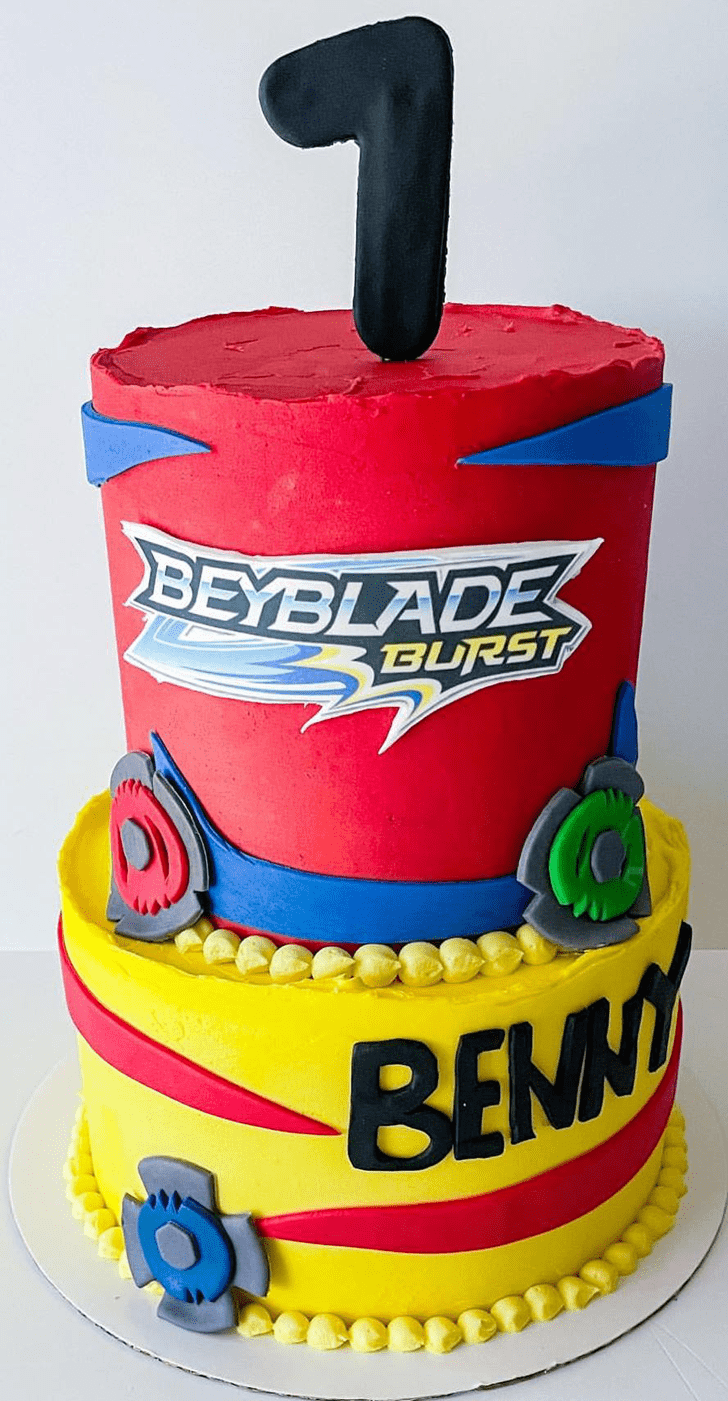 Magnificent Beyblade Cake