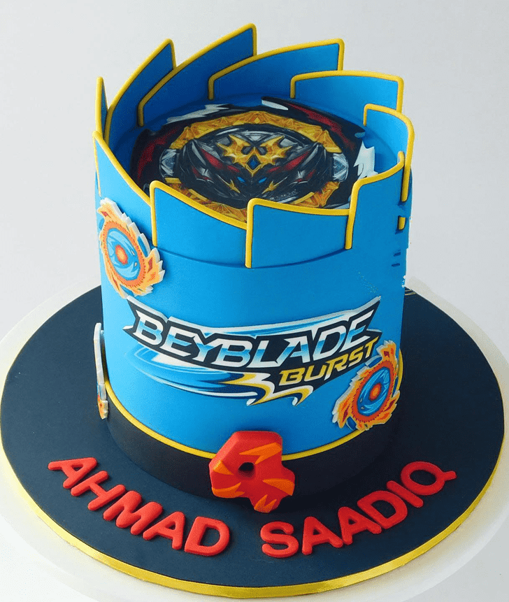 Mesmeric Beyblade Cake