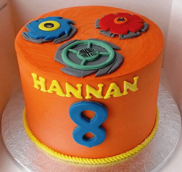 Nice Beyblade Cake