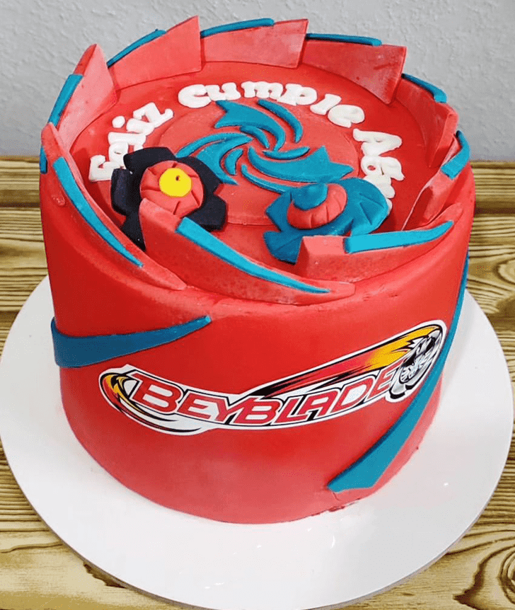 Radiant Beyblade Cake