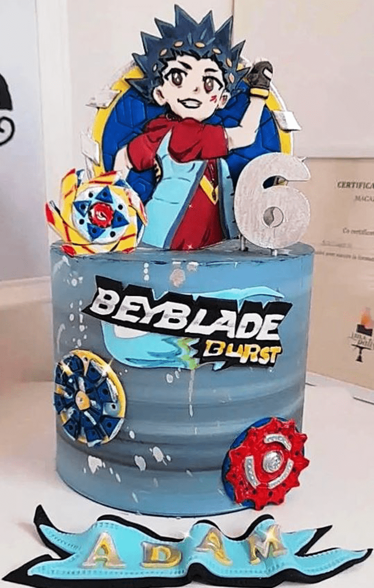 Slightly Beyblade Cake