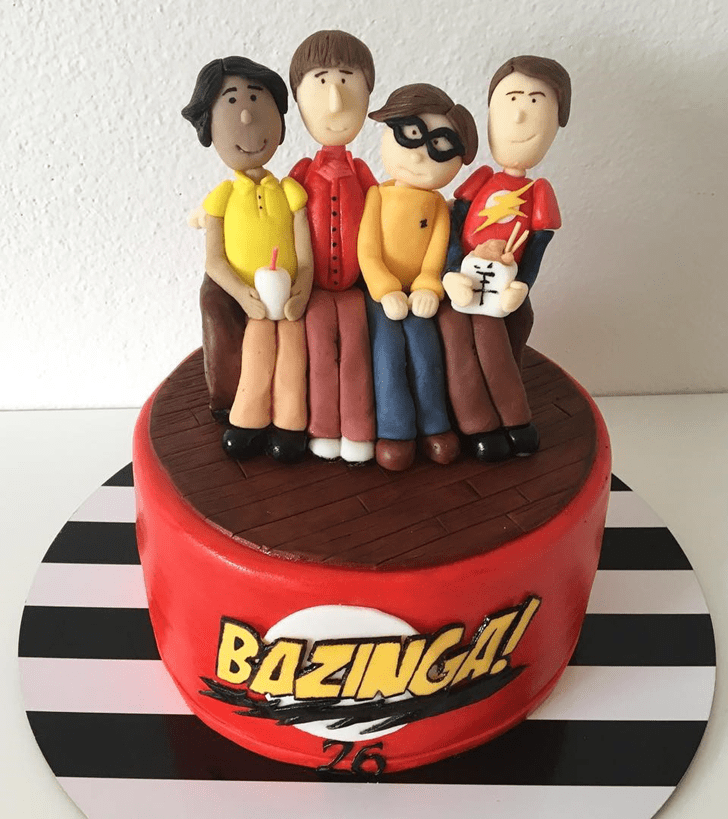 Admirable Big Bang Theory Cake Design