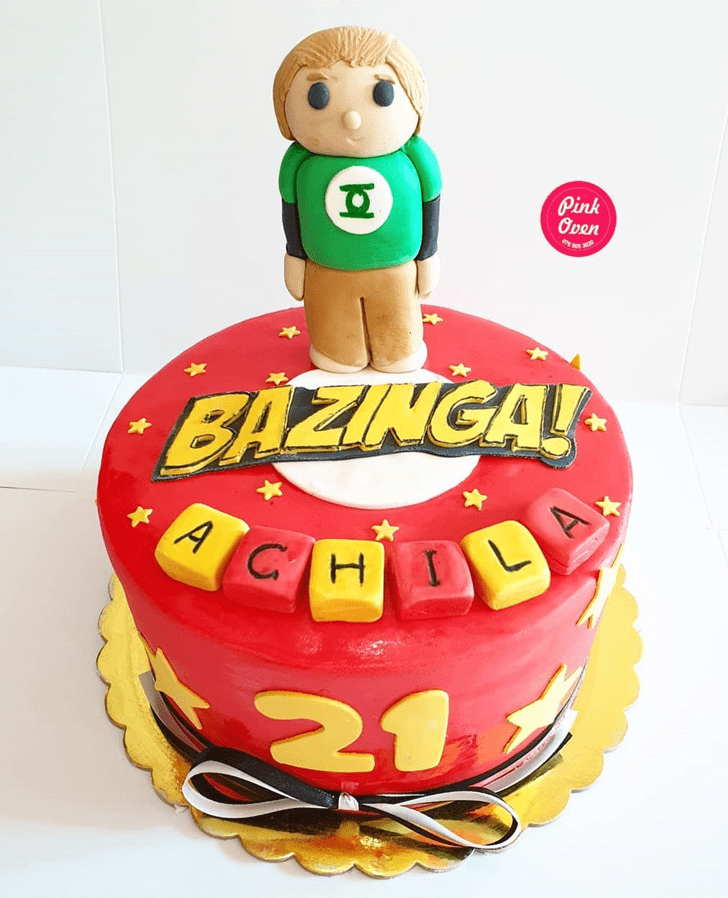 Adorable Big Bang Theory Cake