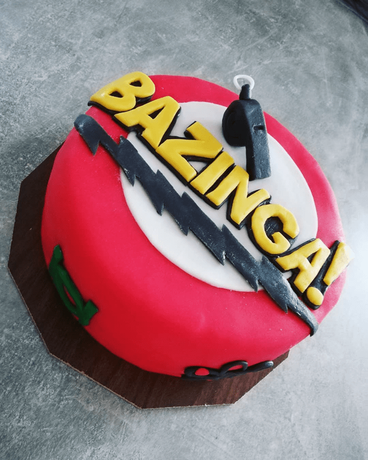 Beauteous Big Bang Theory Cake