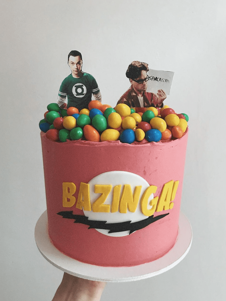 Classy Big Bang Theory Cake