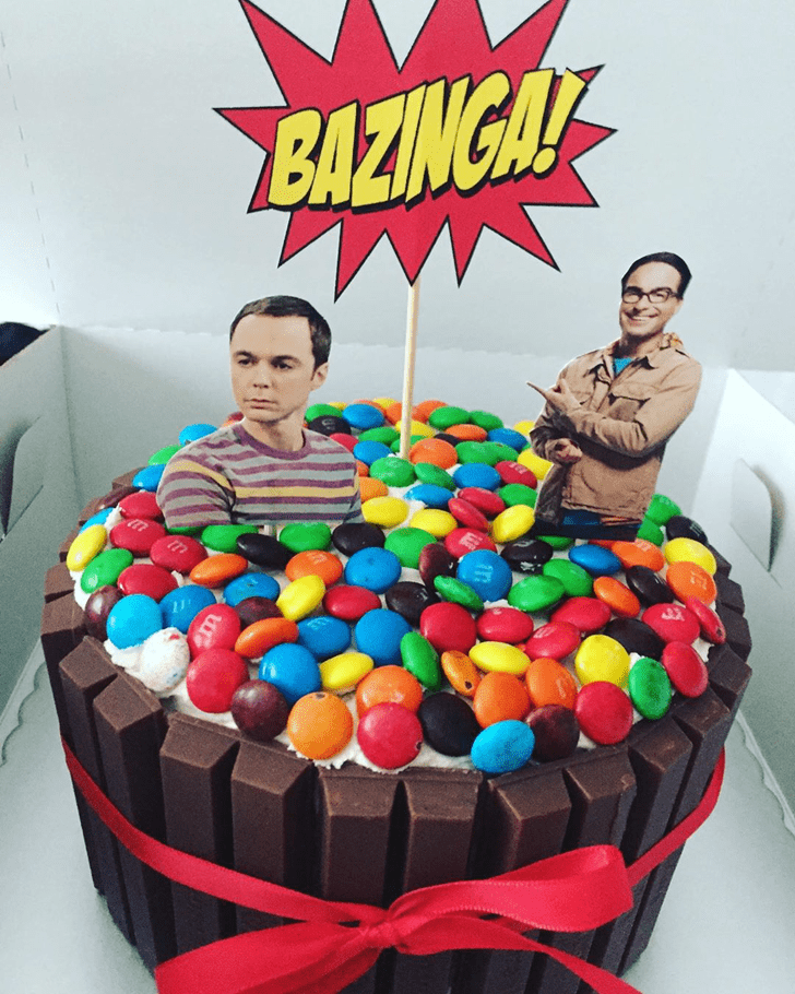 Comely Big Bang Theory Cake