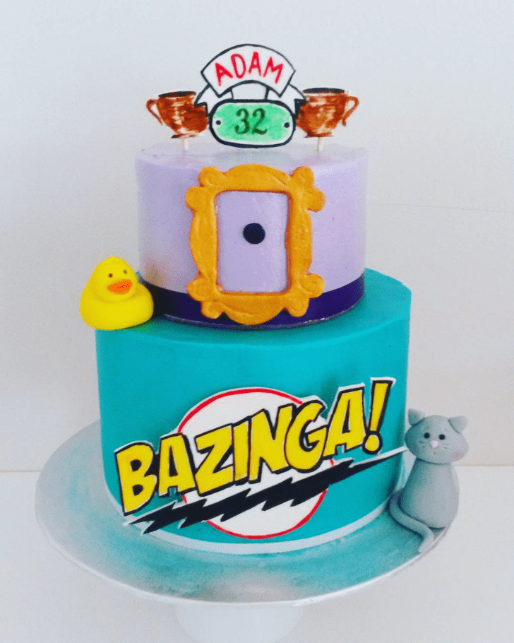 Cute Big Bang Theory Cake