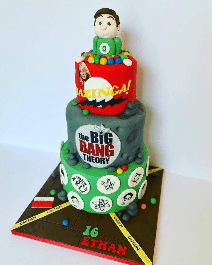 Delightful Big Bang Theory Cake