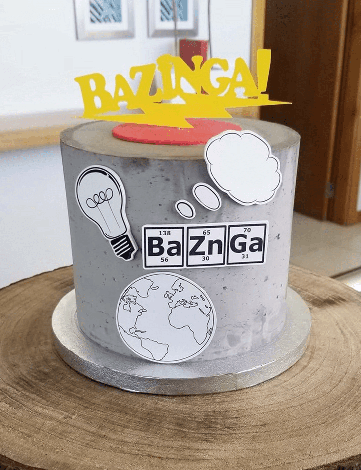 Divine Big Bang Theory Cake