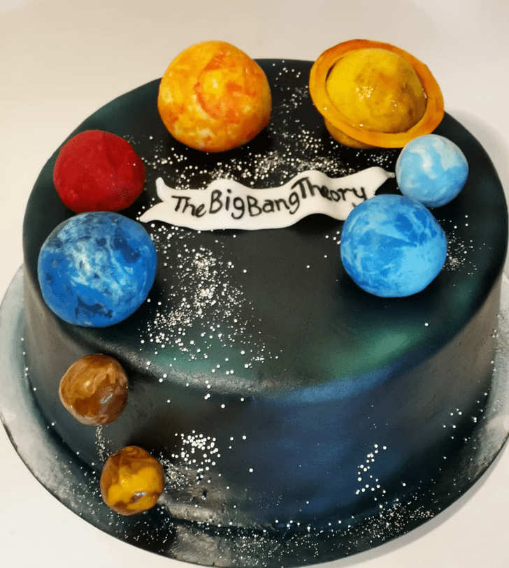 Fine Big Bang Theory Cake