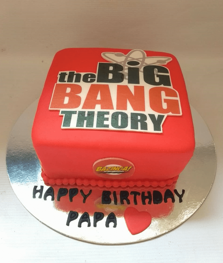 Good Looking Big Bang Theory Cake