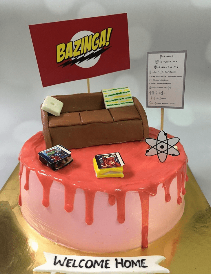 Gorgeous Big Bang Theory Cake