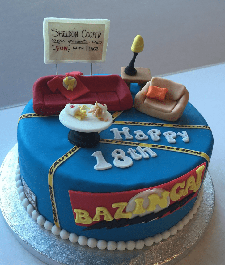 Ravishing Big Bang Theory Cake