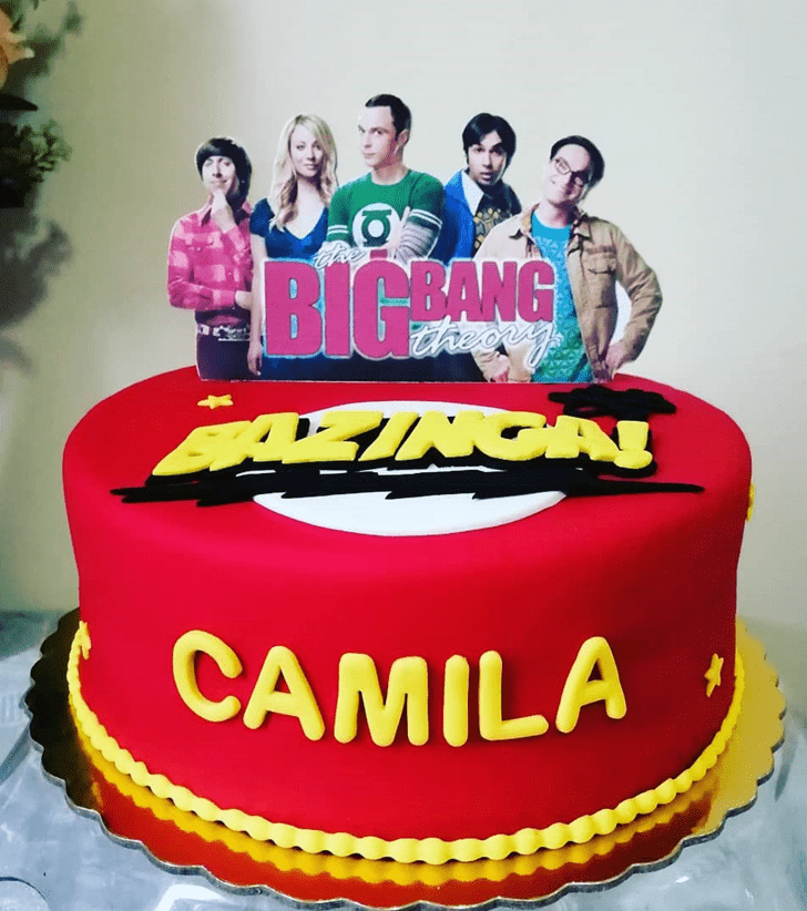 Superb Big Bang Theory Cake