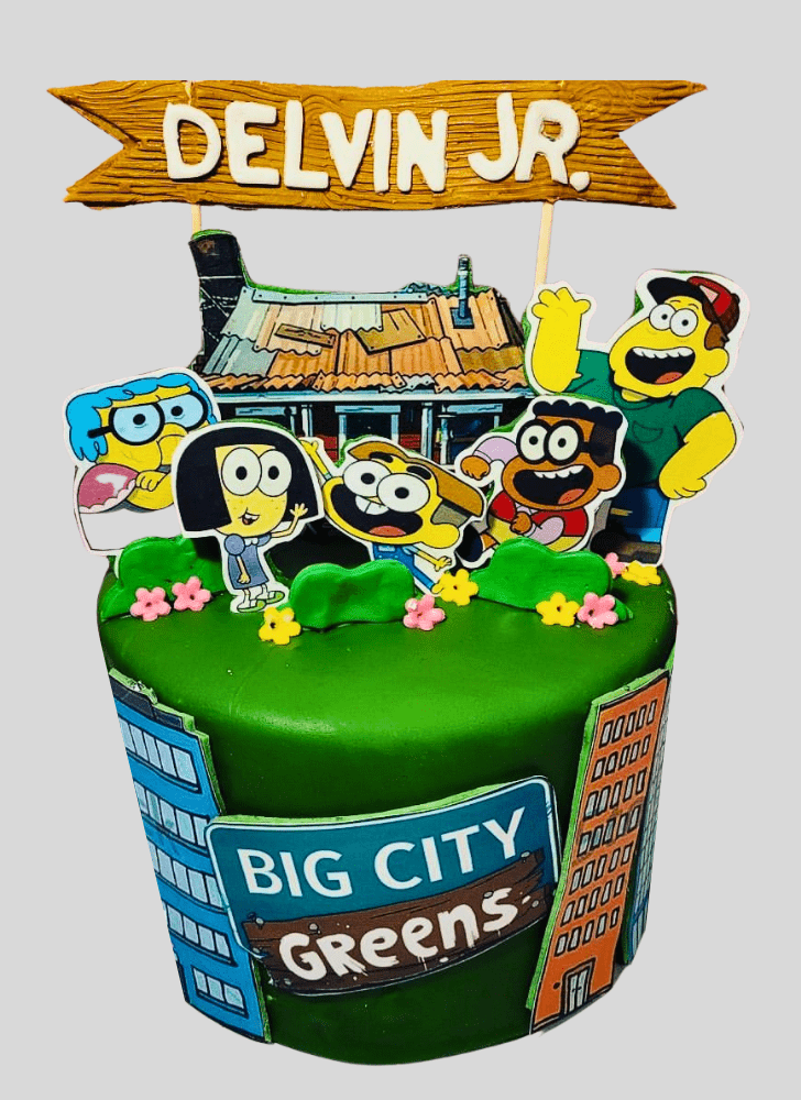 Beauteous Big City Greens Cake