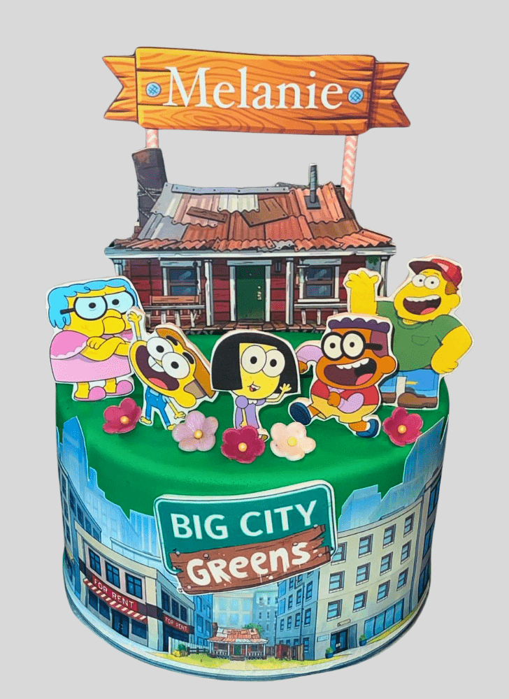 Captivating Big City Greens Cake