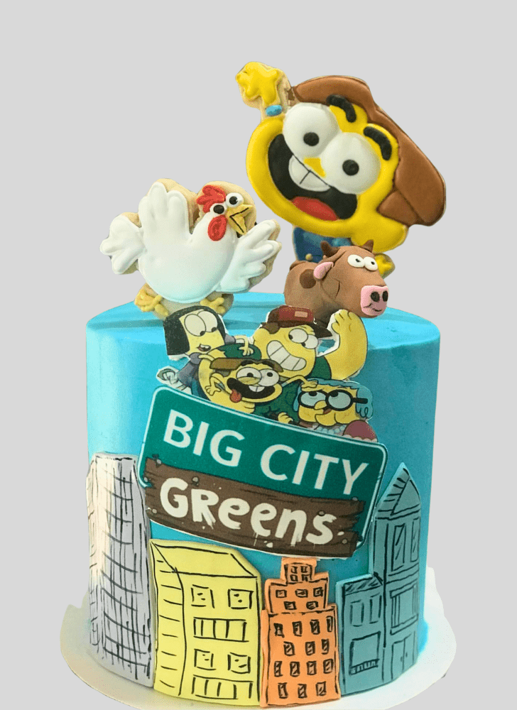 Cute Big City Greens Cake