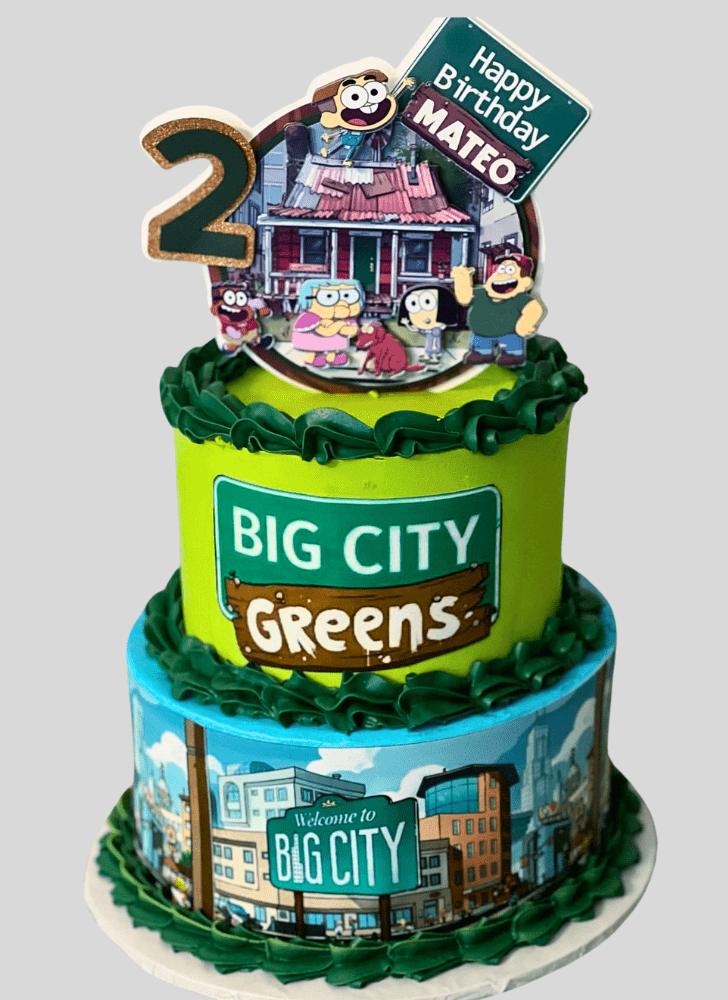 Enticing Big City Greens Cake