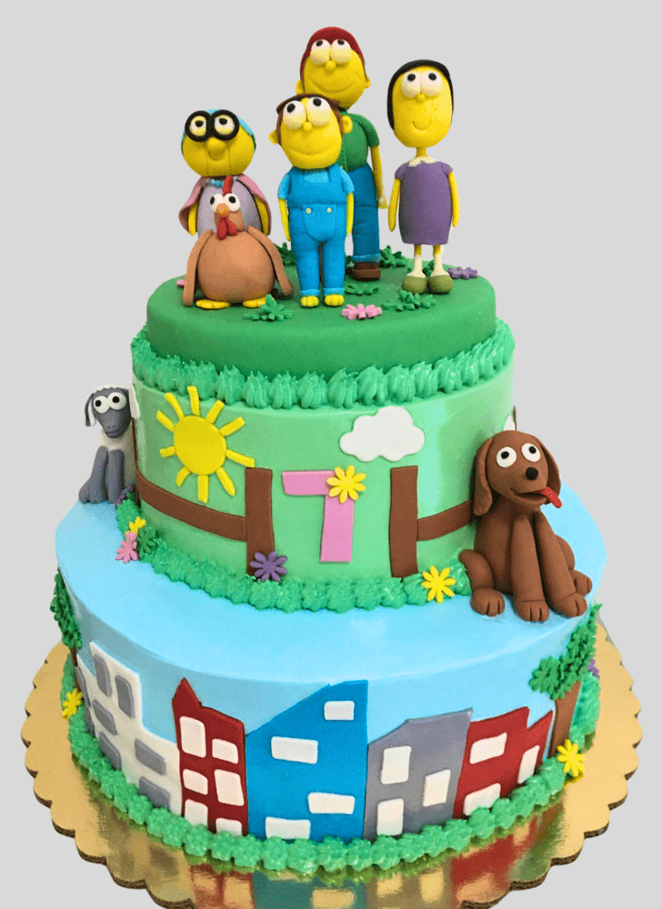 Excellent Big City Greens Cake