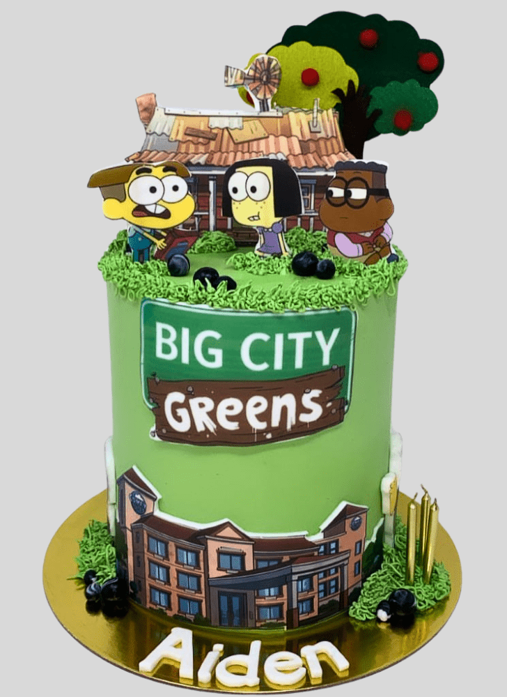 Fascinating Big City Greens Cake