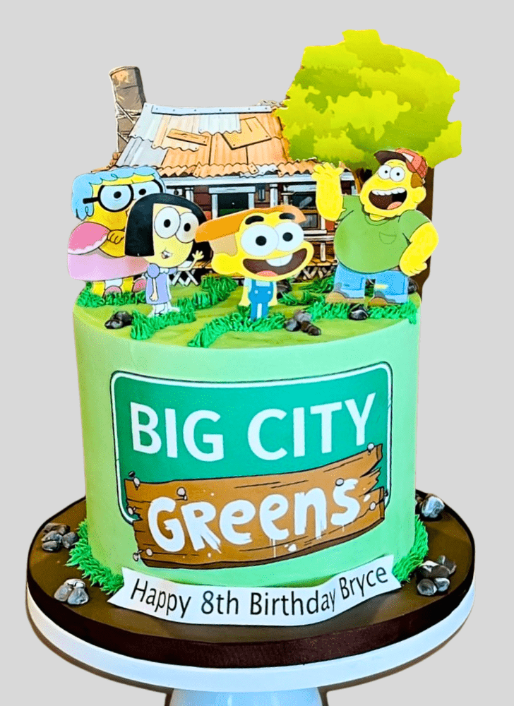 Fine Big City Greens Cake