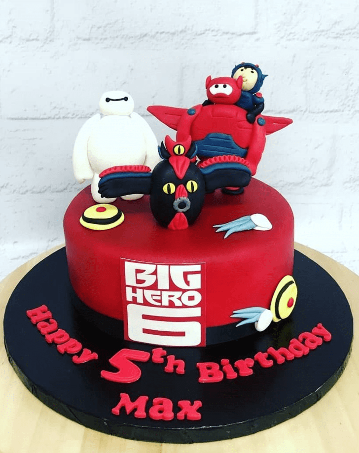 Alluring Big Hero 6 Cake
