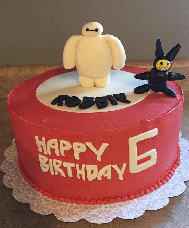 Graceful Big Hero 6 Cake