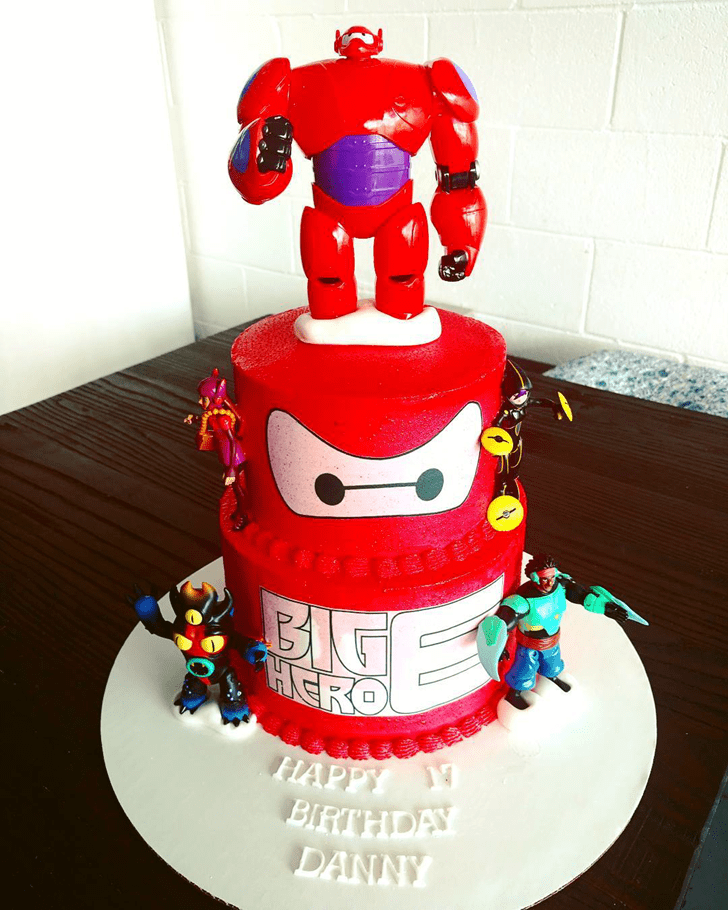 Marvelous Big Hero 6 Cake