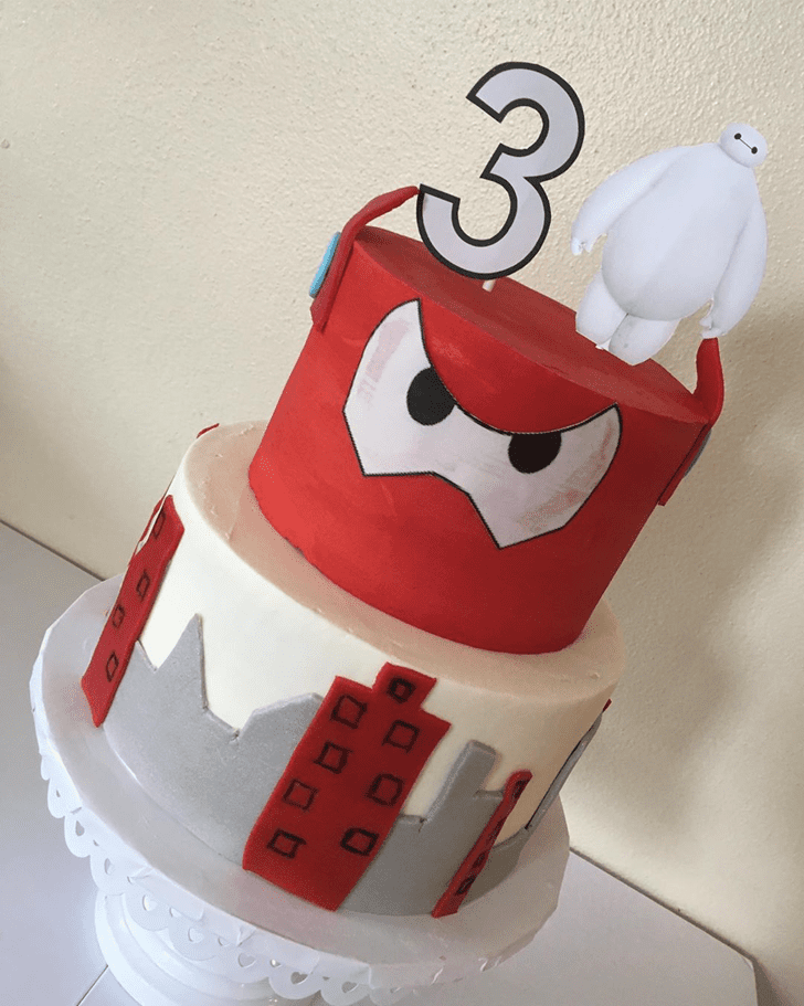 Pretty Big Hero 6 Cake